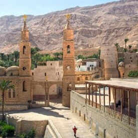 Monastery of St. Antony and Monastery of St.Paul from Hurghada